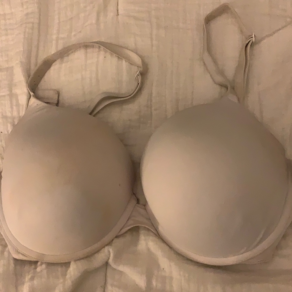 Pink Victoria secret push up bra
